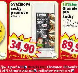 Norma Svačinové sáčky papírové nabídka