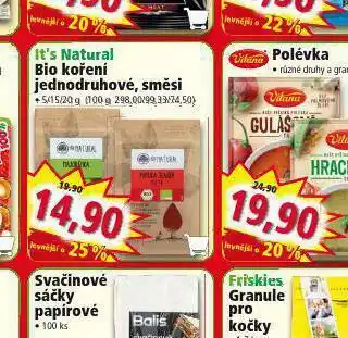 Norma Bio koření nabídka