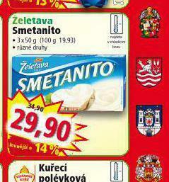 Norma Želetava smetanito nabídka