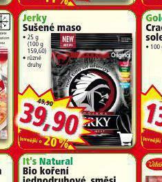 Norma Jerky sušené maso nabídka