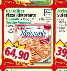 Norma Dr, oetker pizza ristorante nabídka