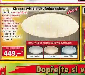 Stropní svítidlo