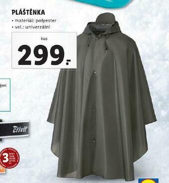 Lidl Pláštěnka nabídka