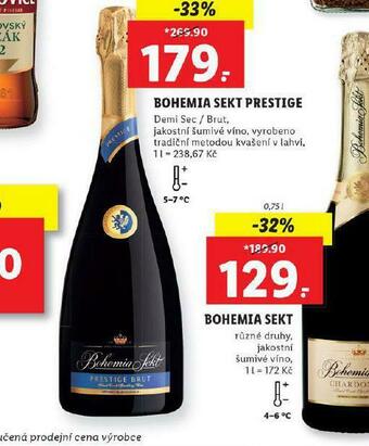 Lidl Bohemia sekt prestige nabídka