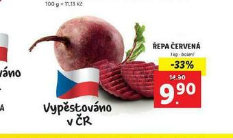 Lidl Řepa červená nabídka