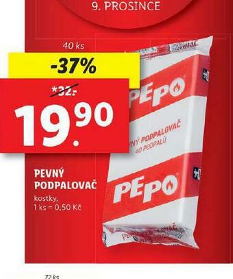 Lidl Pevný podpalovač nabídka