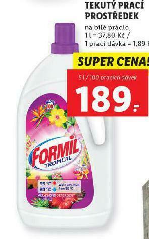 Lidl Formil tekutý prostředek nabídka