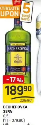 Flop BECHEROVKA 38% nabídka