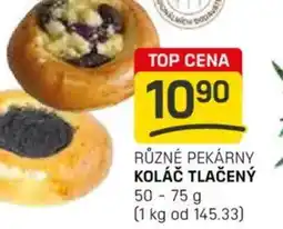Flop Různé pekárny koláč tlačený nabídka