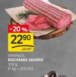 Flop Krahulik bochánek madrid nabídka