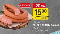 Flop Krahulik polský točený salám nabídka