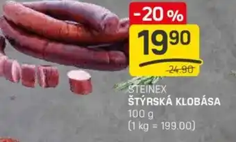 Flop Steinex štýrská klobása nabídka