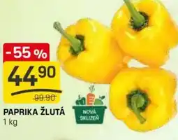 Flop Paprika žlutá nabídka