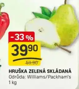 Flop Hruška zelená skládaná nabídka