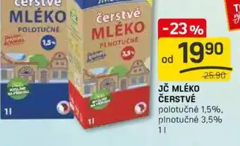 Flop Jč mléko čerstvé nabídka