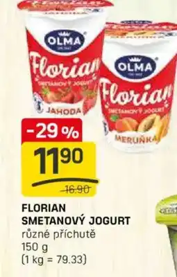 Flop Florian smetanový jogurt nabídka