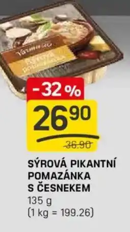Flop Sýrová pikantní pomazánka s česnekem nabídka