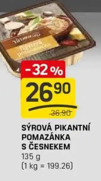 Flop Sýrová pikantní pomazánka s česnekem nabídka