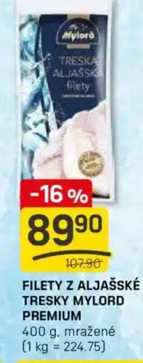 Flop Filety z aljašské tresky mylord premium nabídka