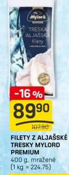 Flop Filety z aljašské tresky mylord premium nabídka