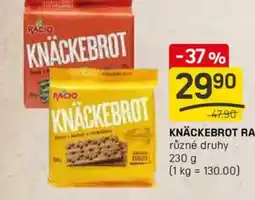 Flop Knäckebrot racio nabídka