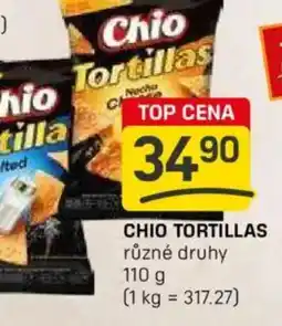 Flop Chio tortillas nabídka