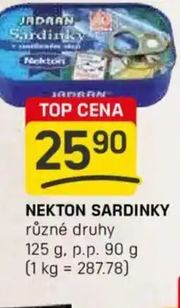Flop Nekton sardinky nabídka