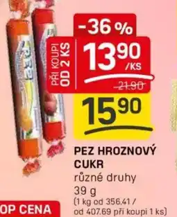 Flop Pez hroznový cukr nabídka