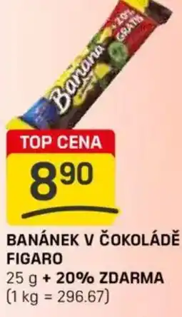 Flop Banánek v čokoládě figaro nabídka