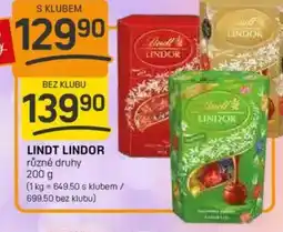 Flop Lindt lindor nabídka