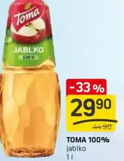 Flop TOMA 100% jablko nabídka