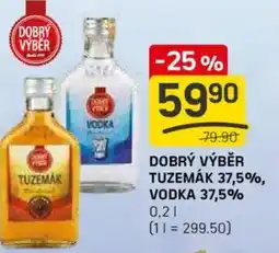 Flop Dobrý výběr tuzemák 37,5%, vodka 37,5% nabídka
