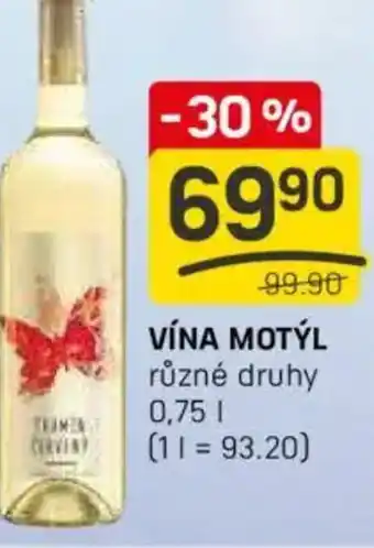 Flop VÍNA MOTÝL nabídka