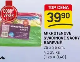 Flop Mikrotenové svačinové sáčky barevné nabídka