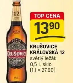 Flop Krušovice královská 12 nabídka