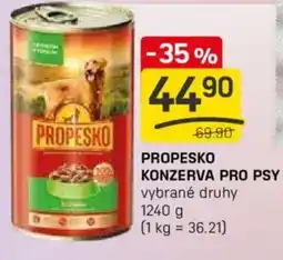 Flop Propesko konzerva pro psy nabídka