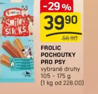 Flop Frolic pochoutky pro psy nabídka