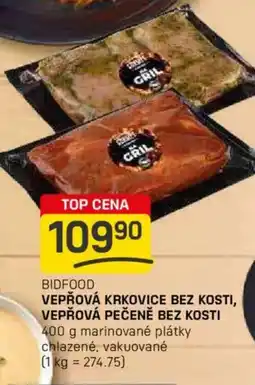 Flop BIDFOOD Vepřová krkovice bez kosti, vepřová pečeně bez kosti nabídka