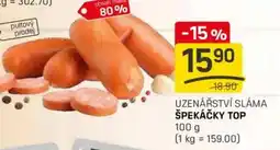 Flop Uzenářství sláma špekáčky top nabídka
