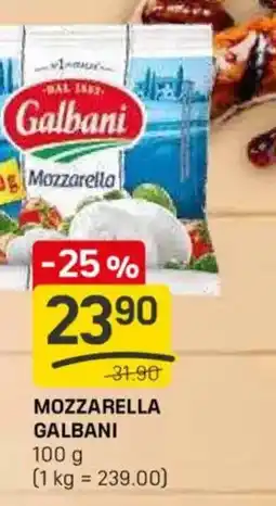 Flop Mozzarella galbani nabídka