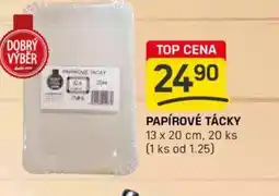 Flop Papírové tácky nabídka