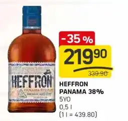 Flop Heffron panama 38% nabídka