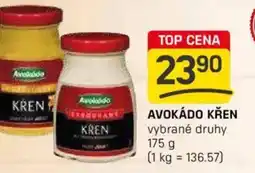 Flop Avokádo křen nabídka