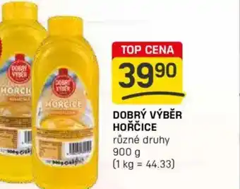 Flop Dobrý výběr hořčice nabídka