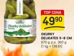 Flop Okurky delikates 5-8 cm nabídka