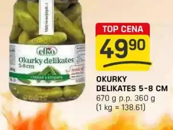 Flop Okurky delikates 5-8 cm nabídka