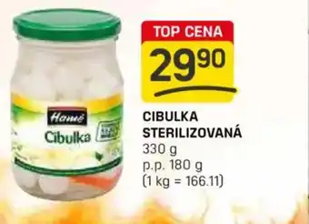 Flop Cibulka sterilizovaná nabídka