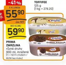 Flop PRIMA ZMRZLINA různé druhy 900 ml, mražené nabídka