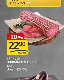 Flop BOCHÁNEK MADRID 100g nabídka