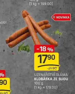 Flop KLOBÁSKA ZE SUDU 100g nabídka